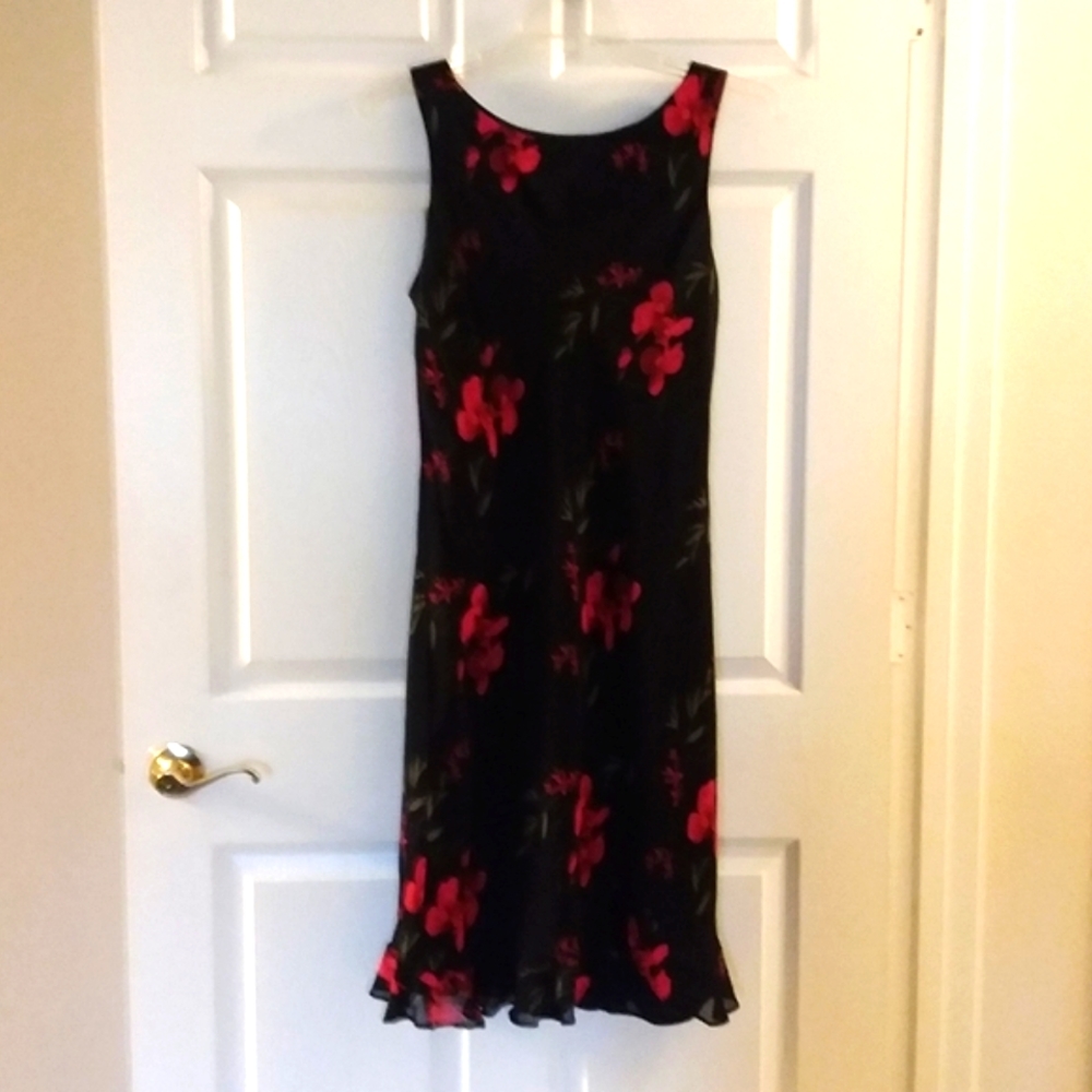 Sheer Tank Dress with Lining